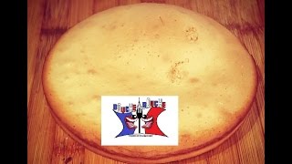 PLAIN GENOISE RECIPE flat sponge cake [upl. by Imarej]