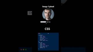 HTML CSS and JavaScript image upload html css javascript [upl. by Ednalrim]