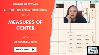 Algebra EOC Ep 64 Measures of Center [upl. by Ferd]