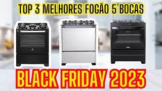 TOP 3 Fogão 5 Bocas – MESA DE VIDRO BLACK FRIDAY 2023 BOM BONITO E BARATO [upl. by Newg]