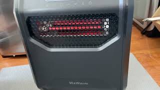 WeWarm infarared quartz heater [upl. by Diley]