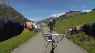 Scooterride on Wiriehorn  Diemtigtal in Switzerland [upl. by Lekcim544]