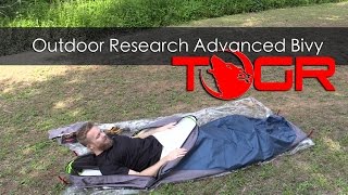 Very Expensive  Outdoor Research Advanced Bivy [upl. by Derfla955]