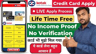 kotak bank credit card apply online  how to apply credit card online kotak mahindra bank [upl. by Fedora]