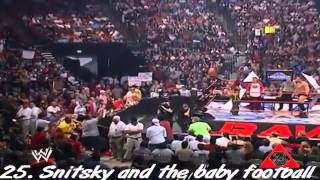 Top 50 moments in WWF  WWE history [upl. by Naugal]