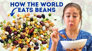 5 AMAZING BEAN Dishes From Around the World [upl. by Lleksah]