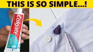 Don’t worry Remove ballpoint ink stains from clothes using this fabric stain removers [upl. by Neural]