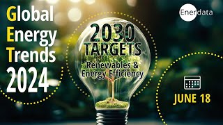 Global Energy Trends  Is the world aligned with the 2030 Renewables and Energy Efficiency Targets [upl. by Akimit]