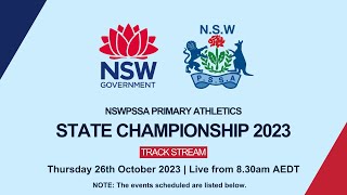 2023 NSWPSSA Primary Athletics Championship  Day 2 Track Stream [upl. by Norud]