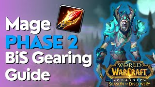 SoD Phase 2 Mage BiS Gearing Guide  DPS amp Healing [upl. by Enna]