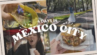 4 Days in Mexico City  Searching for the best street food and fine dining in CDMX [upl. by Bartolome]