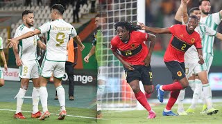 FULL MATCH HIGHLIGHTS  ALGERIA 11 ANGOLA AFCON 2023  JANUARY 15 2024 [upl. by Montanez495]