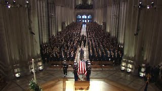 Funeral of former President George H W Bush [upl. by Yllet230]