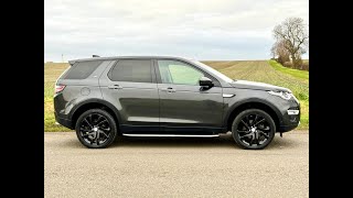 2017 Land Rover Discovery Sport 2 0 TD4 HSE Black Auto 4WD 5dr DG67ZTF  Review And Test Drive [upl. by Waverly]