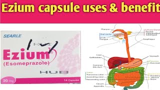 ezium capsule uses in urduesomeprazole 40 mg capsules [upl. by Norihs]