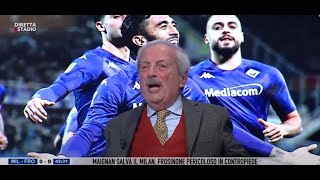 Milan Frosinone 3 1 con Tiziano Crudeli e Matteo Mosconi [upl. by Littell]