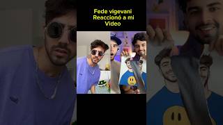 Fede reaccionó a mi video ❤️✨ arte fedevigevani [upl. by Eigram666]