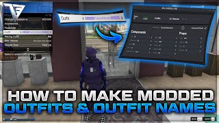 GTA 5 ONLINE HOW TO MAKE YOUR OWN MODDED OUTFITS amp COLOURED OUTFIT NAMES WITH ROCKSTAR ICONS 167 [upl. by Abehsile]