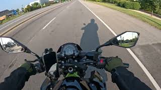 Heartpounding journey on a Kawasaki bike [upl. by Sterne]