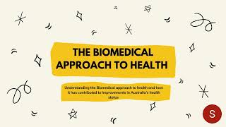 VCE HHD Unit 3 The biomedical approach to health [upl. by Ylrbmik]