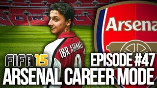 FIFA 15 ARSENAL CAREER MODE 47  IBRAS DEBUT GAME [upl. by Blaine]