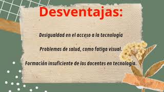 Ventajas y desventajas del uso de la tecnología en la educación primaria [upl. by Ennaecarg799]