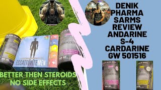 Denik Research SARMS REVIEW Sarms benefits in Hindi Best For Muscle Gain ANDARINE S4 amp CARDARINE GW [upl. by Ahsienet859]