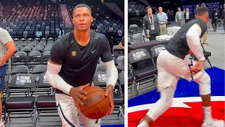 Russell Westbrook HYPED for Nuggets preseason debut [upl. by Flinn]