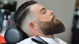 COMO ARREGLAR LA BARBA DE FORMA PERFECTA  DESVANECIDO [upl. by Einaled]