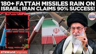 Iran Fires Over 180 Ballistic Missiles at Israel  Times Now World [upl. by Eisej297]