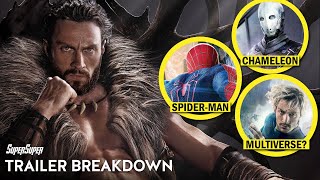 KRAVEN THE HUNTER Trailer Breakdown  Red Band Trailer  SuperSuper [upl. by Annig]