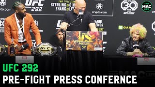 UFC 292 PreFight Press Conference [upl. by Ellerehc]