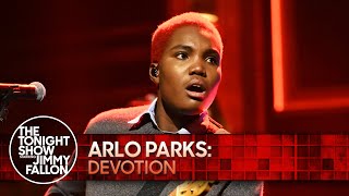 Arlo Parks Devotion  The Tonight Show Starring Jimmy Fallon [upl. by Halak358]