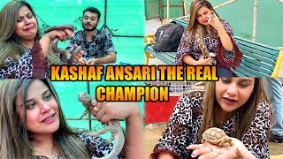 Kashaf Ansari The Real Champion  Snakes  Turtle  Loin etc [upl. by Velda]