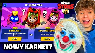 TAK BĘDZIE WYGLĄDAŁ NOWY KARNET w BRAWL STARS🤡UPIORNY ZADYMIARZ i SKIN🎃TEORIA [upl. by Dazraf]