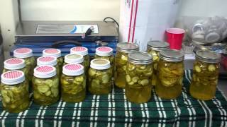 Super Easy Way To Make Bread And Butter Pickles I Love Them Pickles YUM [upl. by Alleoj]