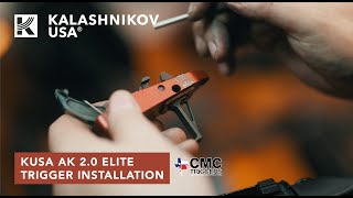 CMC Trigger AK 20 Flat Trigger Installation Instructions [upl. by Aznarepse272]