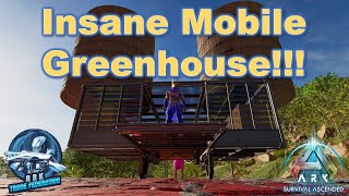 300 Mobile Greenhouse Build with a Platform Cart [upl. by Airamat717]