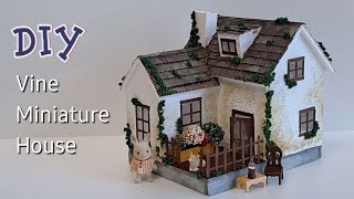 DIY Vine Miniature House [upl. by Arriet695]