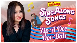 Nina De Santis  quotZip A Dee Doo Dahquot piano cover Sing Along Songs Disneyland Paris [upl. by Kinzer884]