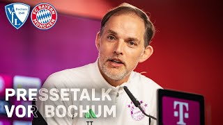 Pressetalk vor VfL Bochum  FC Bayern  🇩🇪 [upl. by Akimehs124]