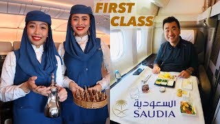 Saudia Airlines First Class  Is it Sam Chui approved [upl. by Vadim]