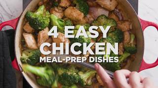 4 Amazing Chicken Meal Prep Dishes to Add to Your Daily Routine [upl. by Nirda]