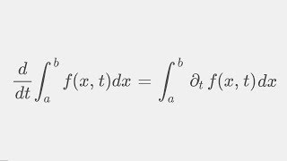 The Leibniz rule for integrals The Derivation [upl. by Bremen]