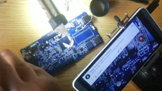 Пропаяйка STM32 на DS150ЕNew Vci [upl. by Ahsiekal123]