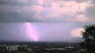 030710 Orage sur le Lyonnais [upl. by Ardyce]