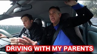 DRIVING WITH MY PARENTS DAD FREAKS OUT [upl. by Ennazus760]