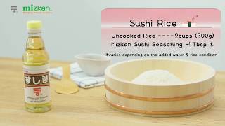 Sushi Rice  Sushi Seasoning [upl. by Bohner]