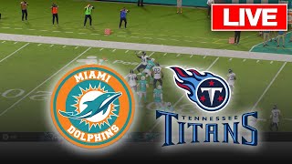 🔴NFL LIVE Miami Dolphins vs Tennessee Titans  Week 4 NFL Full Game  30th September 2024 NFL 25 [upl. by Yci]