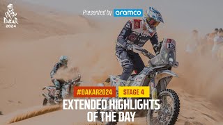 Extended highlights of Stage 4 presented by Aramco  Dakar2024 [upl. by Oleta]